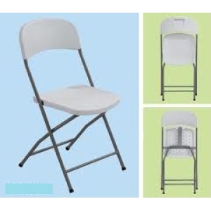 CH-40 | UniQue Blow Moulded Folding Plastic Chair With Steel Frame - product image