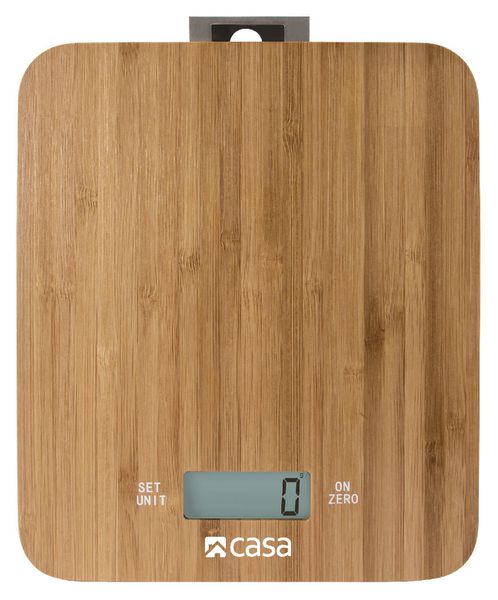 CKSB01 | CASA ELECTRONIC BAMBOO KITCHEN SCALE - product image
