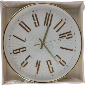 CSY-KX6003-5GLD | Casey Wall Clock Gold - product image