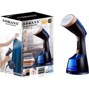 CSYSK3080 | Sokany Black And Blue Handheld Garment Steamer - product image