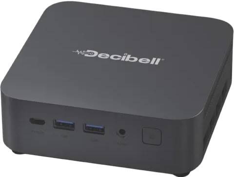 N3ES-I3-16-512-PRO | Decibell N3ES Intel Core i3 Mini Professional Desktop PC - product image