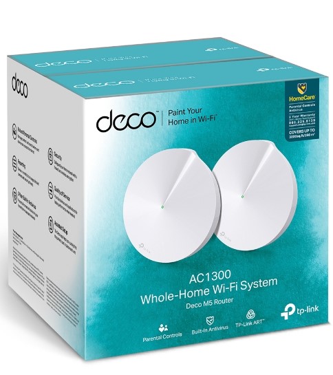 DECO-M5-2-PACK | TP Link Deco M5 2-Pack Home - product image