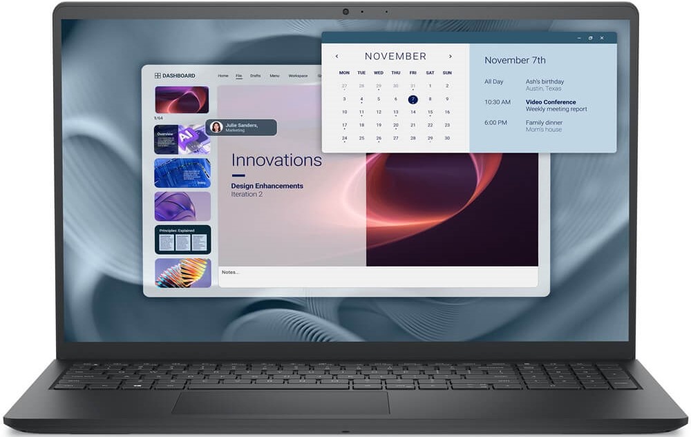 PV15250-RPLU-005P | Dell Pro 15 Essential PV150250 Intel Core I5 Professional Laptop - product image