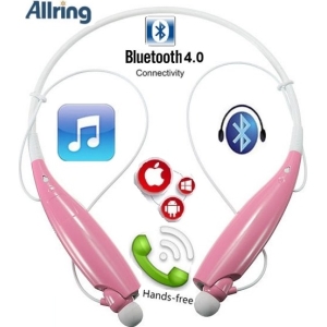 HBS-730-PNK | AllRing HBS730 Flexible Bluetooth Ver 4.0 Wireless - product image