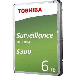 HDKPB06Z0A02S | Toshiba S300 3.5-inch 6TB SATA III Surveillance Internal Hard Drive - product image