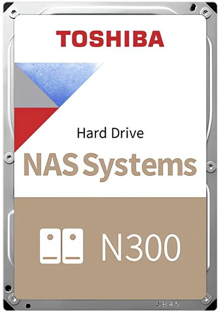 HDWG71AEZSTAU | Toshiba N300 3.5 Inch 10TB Serial ATA Internal NAS HDD - product image