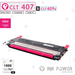 IPS407M | Inkpower Toner for Samsung CLT K407S Magenta - product image