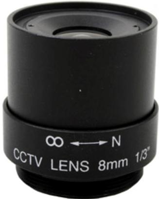 LF08A | Securnix Lens 8MM FIXED IRIS - product image