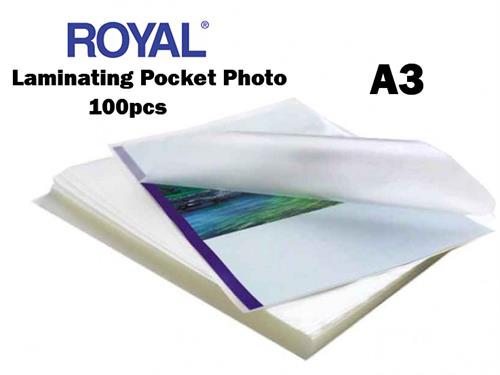 ZU013625-FE | Royal Laminating Pocket A3 100pcs - product image