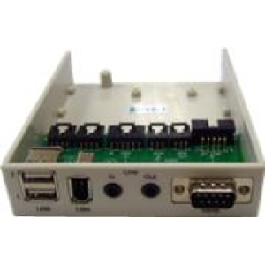 MP-106 | UniQue Multimedia Bay 2xUSB Port+1IEEE 1394 Port+Audio In - product image