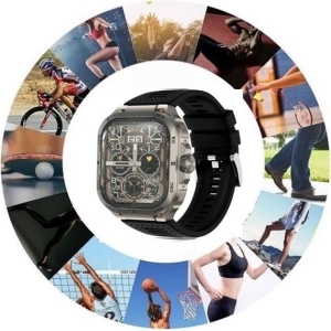 NTNP104BLK | Nesty NP 104 Ultra Smart Sports Watch With Calling Function Black - product image