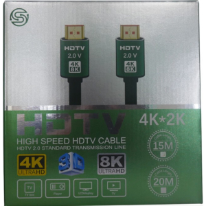 HDTV-HDMI20M-4/8K | UniQue 4K 20 Meters Premium High Speed HDTV2.0 Cable - product image