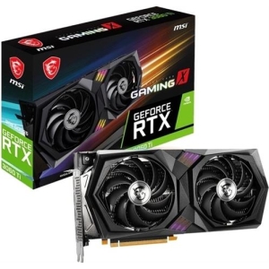 RTX3060TIGAMINGX8GB | MSI Nvidia GeForce RTX 3060 Ti GAMING X 8G LHR Graphics - product image