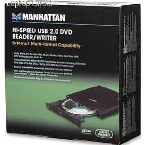 MHEXTIDEDVD | Manhattan External DVD Writer - product image