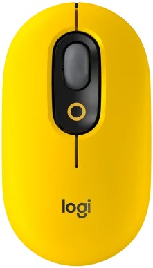 910-006546 | Logitech POP Silent Wireless Mouse Yellow - product image