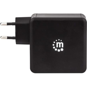 180214 | Manhattan Black Power Delivery Wall Charger - product image