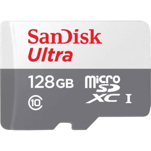 SDSQUNR-128G-GN6MN | SanDisk Ultra MicroSD 128GB Memory Card - product image