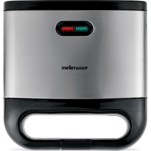 25302 | Mellerware 800W 2 Slice Non-Stick Black Sandwich Maker - product image