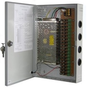 TR-711 | Securnix 12VDC 10Amp 9 Channel CCTV Power Supply Input:110 - product image
