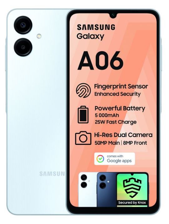 SM-A065FLBDAFA | Samsung Galaxy A06 4GB-64GB light Blue - product image