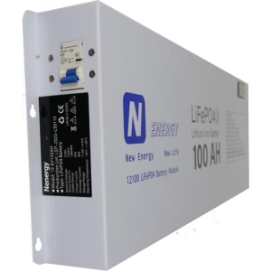 SOLNE12V100AH | Solarix Nenergy 12V 100Ah LiFePo4 Single Battery Module - product image