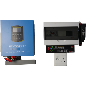 SOLPBMKS1500VA | KingStar Solarix Pre-Built 1.5KVA Hybrid 12V Powerboard - product image