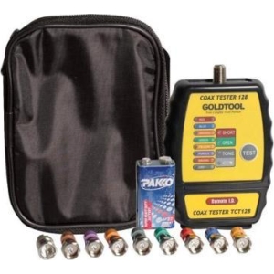 TCT-128 | Goldtool Coax Cable Mapper 8 ID Finder with Toner - product image