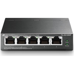 TL-SG1005P | TP Link 5-Port Gigabit Desktop Switch - product image