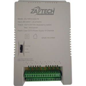 ZA-16FA1208-F8 | Securnix 16 Channel CCTV Power Supply Unity - product image