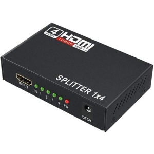 ZA-4PHDMIS | UniQue 4K Ultra HD 4 Port HDMI Splitter - product image