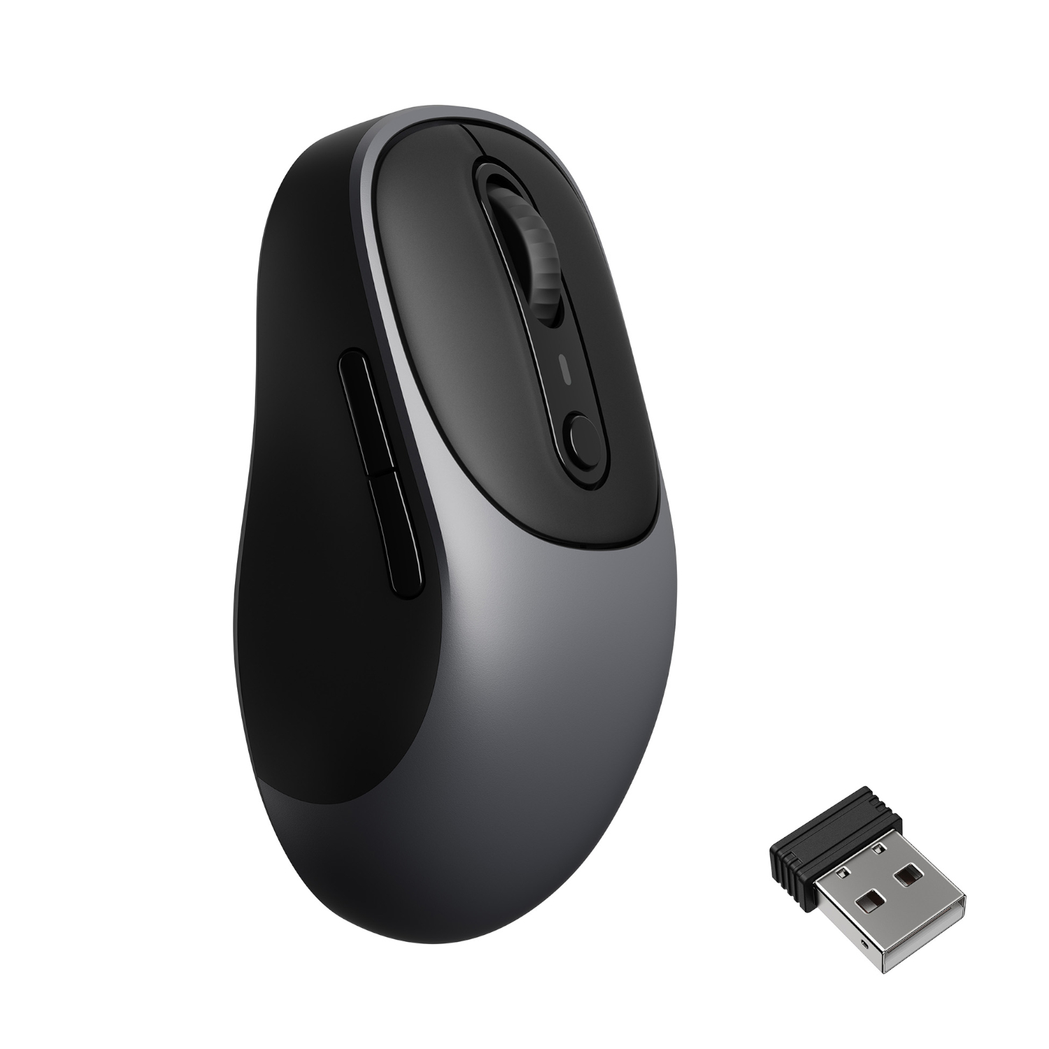Keychron BM24 Wireless Silent Mouse - Metal Grey (BM24-C61) – product image
