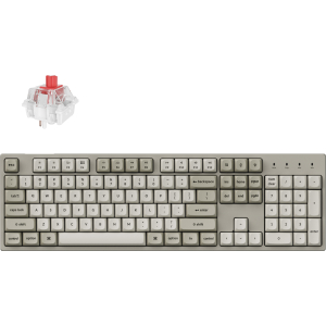Keychron C2 Pro 100% 8K Super Red Switch Hot-Swap RGB Wired Custom Mechanical Keyboard (C2PX-M1) – product image
