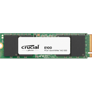 Crucial E100 480GB PCIe Gen4 2280 NVMe M.2 SSD (CT480E100SSD8) – product image