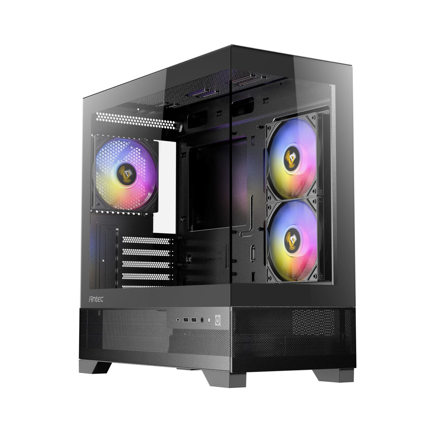 Antec CX500M ARGB Gaming Chassis | M-ATX | ITX | Type-C - Black (CX500M ARGB) – product image