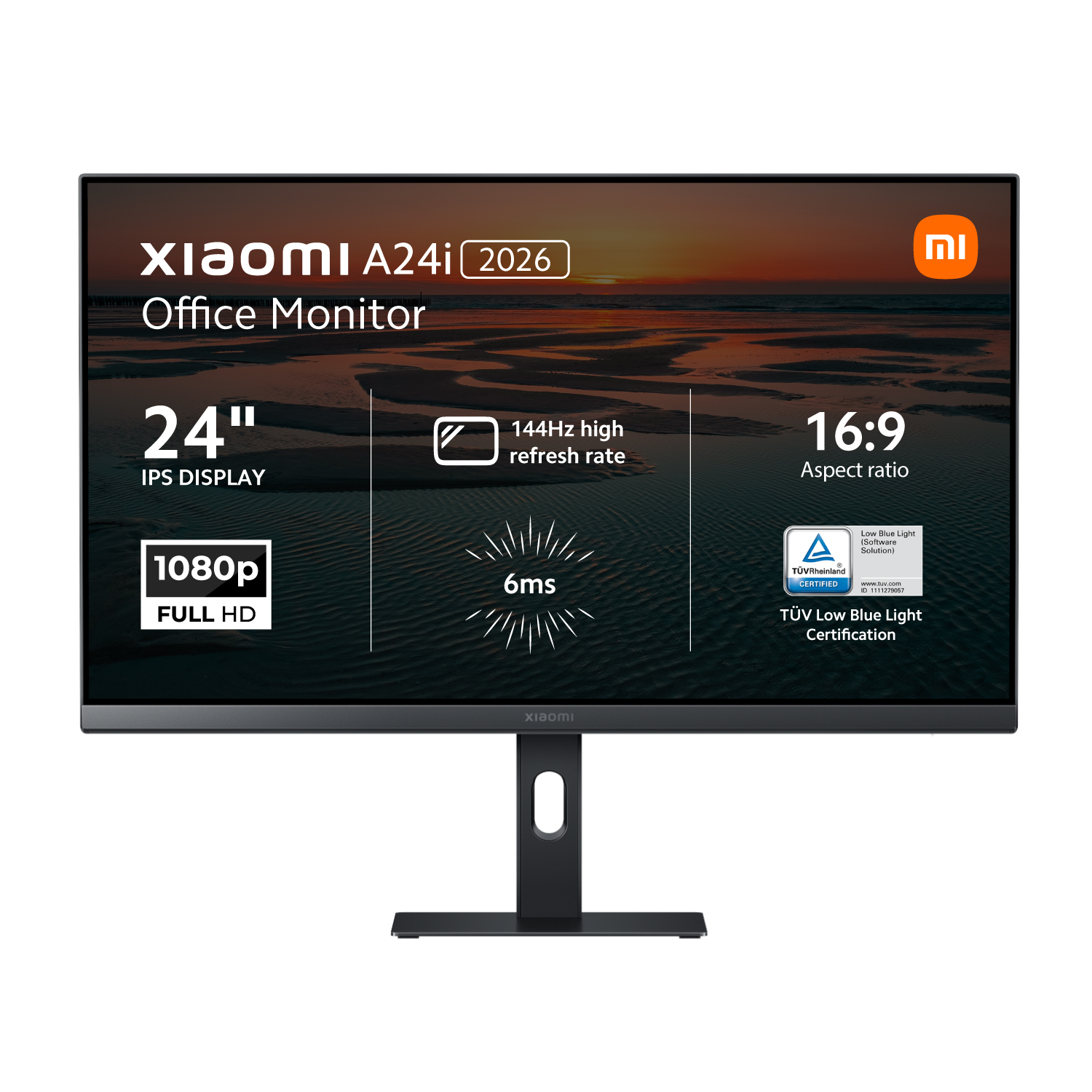 Xiaomi A24i 2026 24″ 144Hz Full HD 1080P IPS Office Monitor (ELA6416EU) – product image