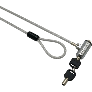 GIZZU 1.8m T-Bar Laptop Cable Lock Master Key Compatible (GCTKLMK) – product image