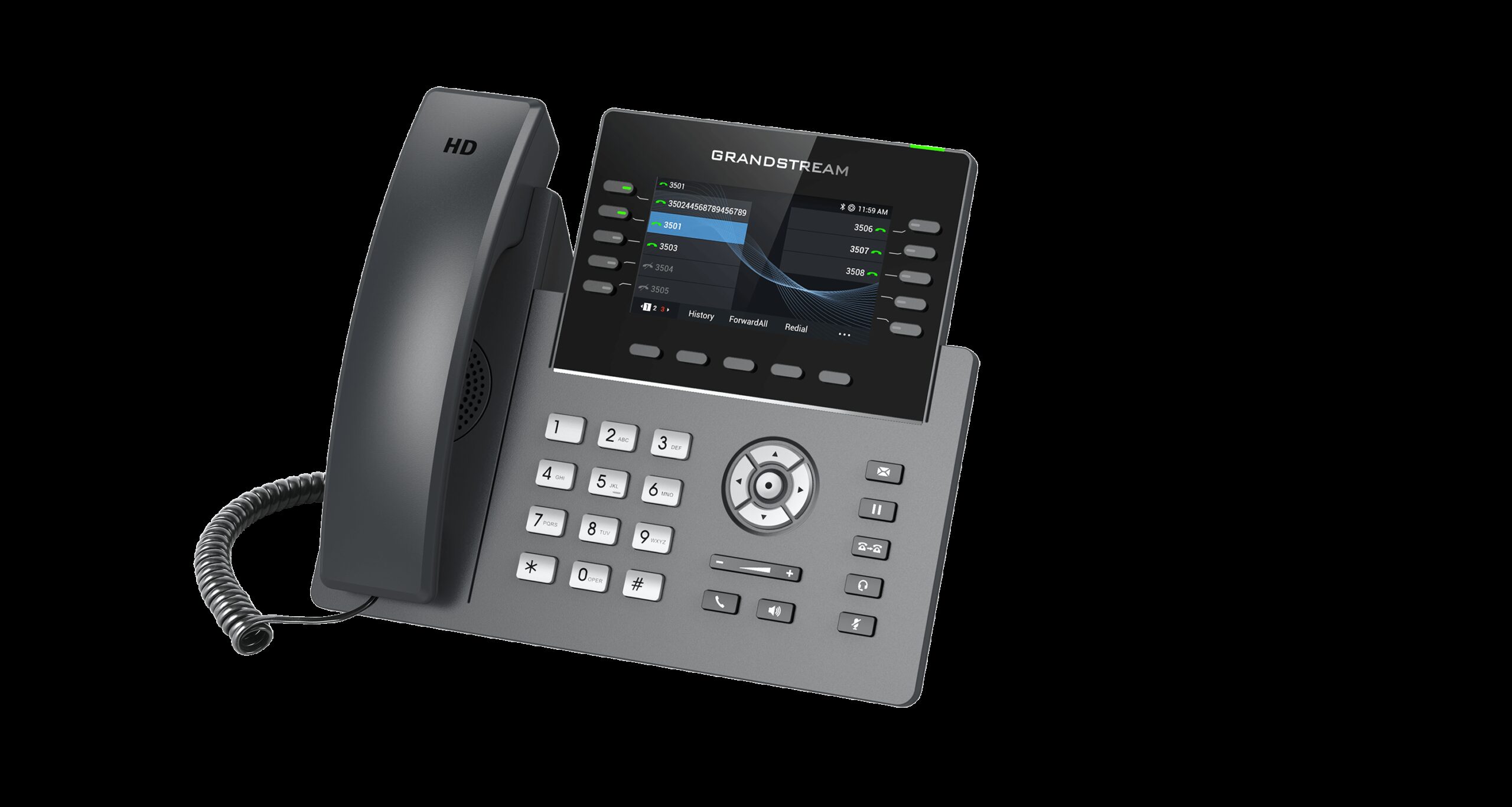GRANDSTREAM 10 LINE CARRIER WI-FI DESK PHONE | GRP2615 - Image 2