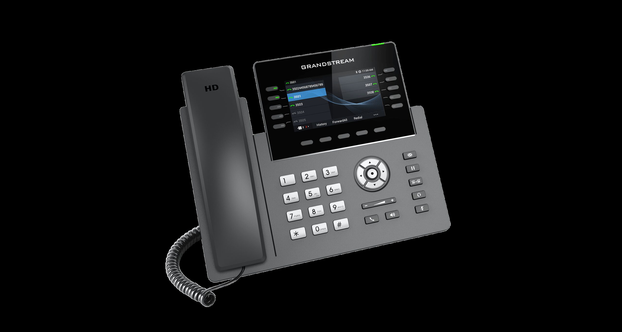 GRANDSTREAM 10 LINE CARRIER WI-FI DESK PHONE | GRP2615 - Image 3