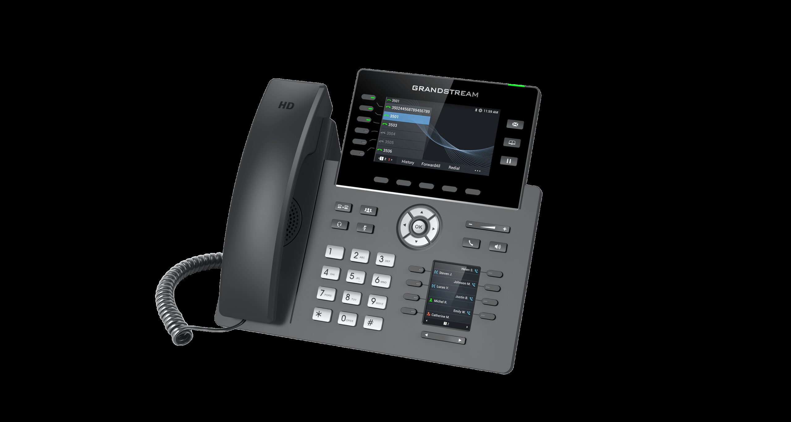 GRANDSTREAM 6-LINE CARRIER DESK PHONE - Image 3