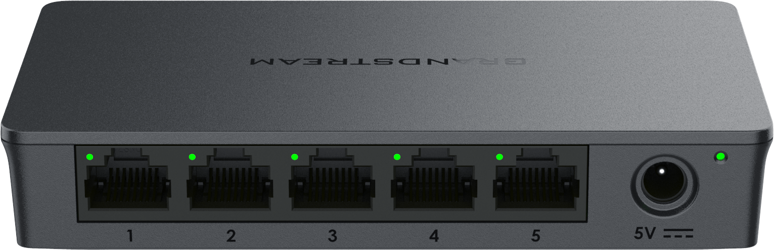 GRANDSTREAM ENTERPRISE 5 PORT UNMANAGED GBE SWITCH | GWN7700 - Image 4