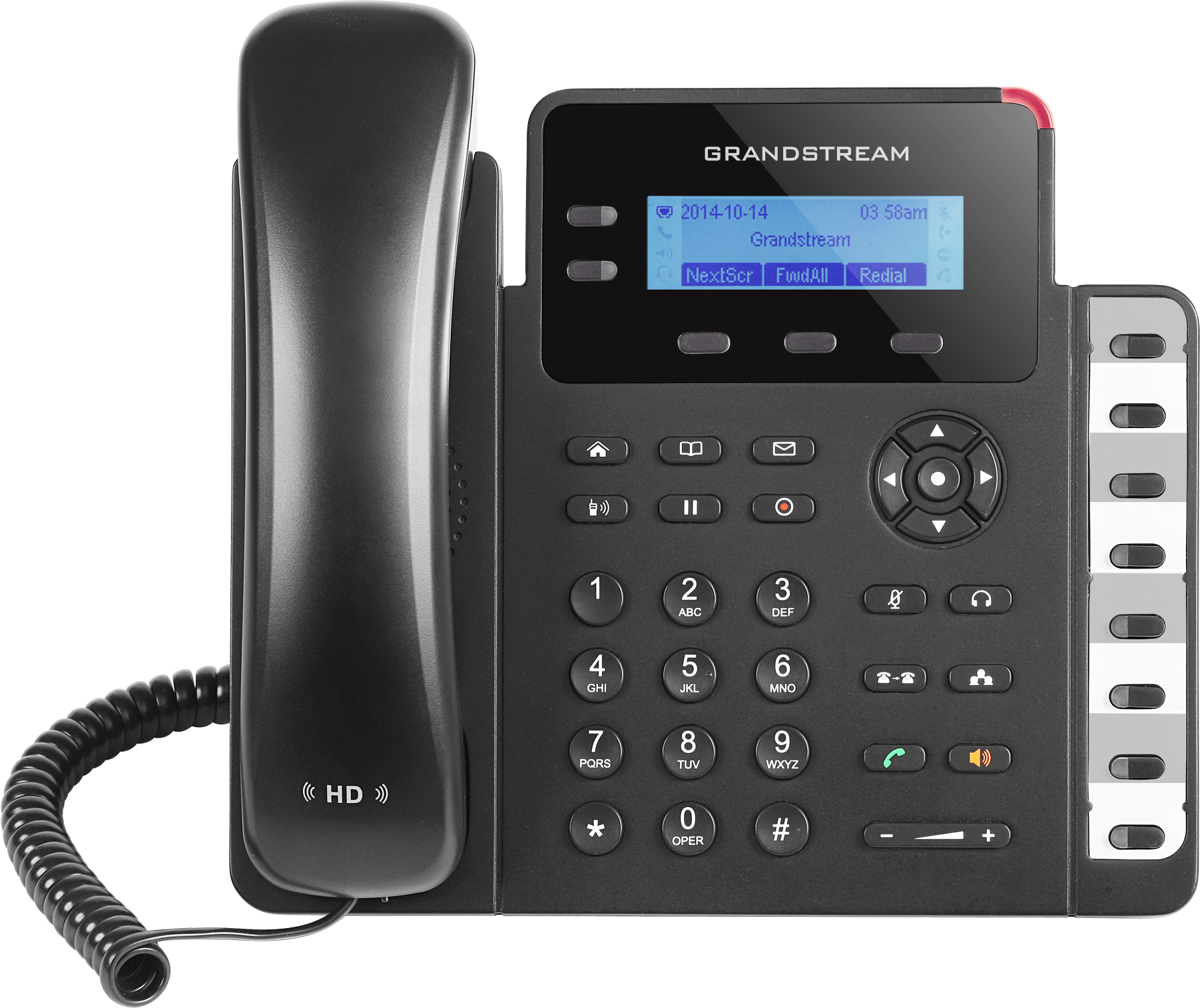 GRANDSTREAM 2 LINE GIGABIT DESK PHONE | GXP1628 - Image 2