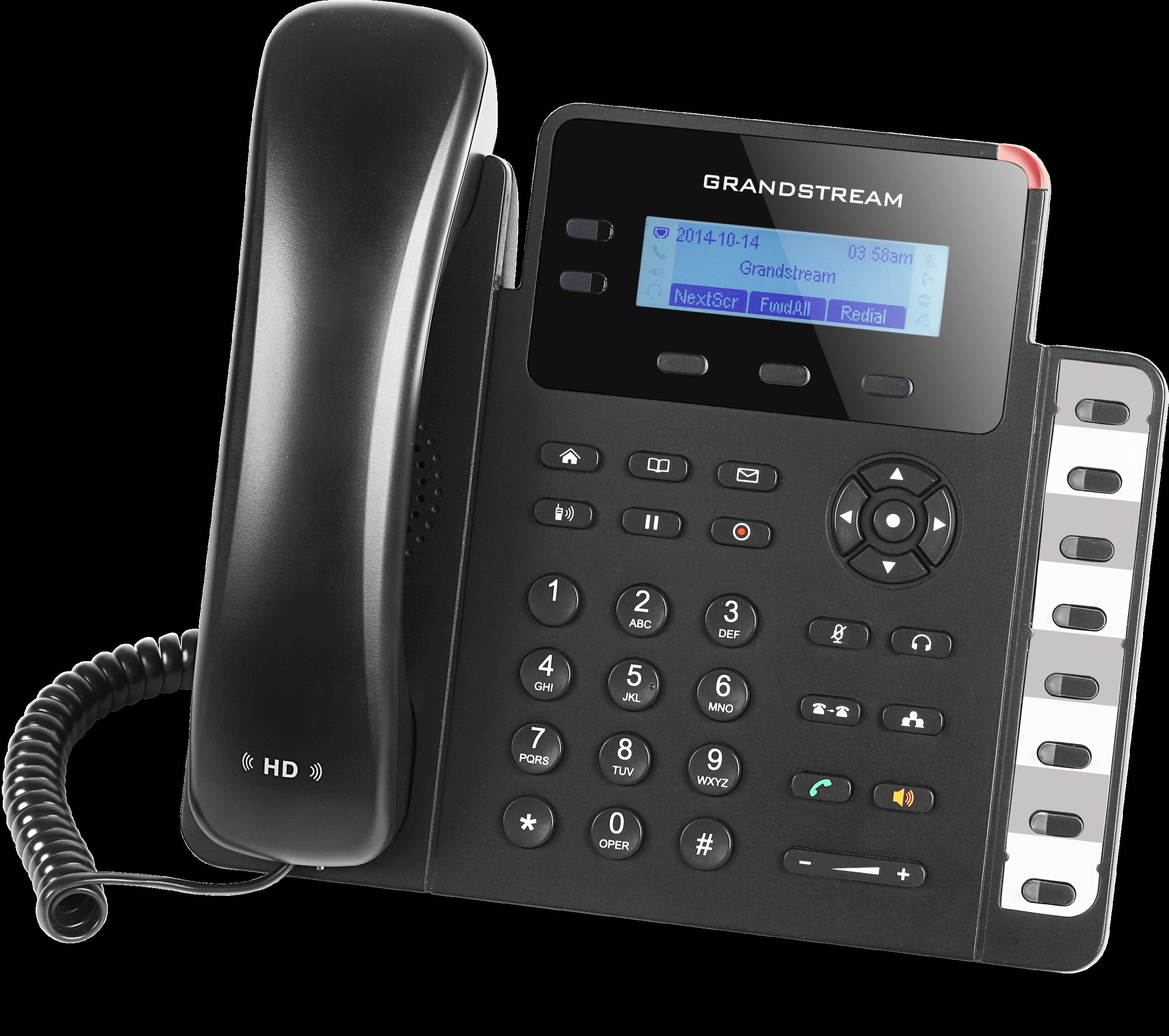 GRANDSTREAM 2 LINE GIGABIT DESK PHONE | GXP1628 - Image 4
