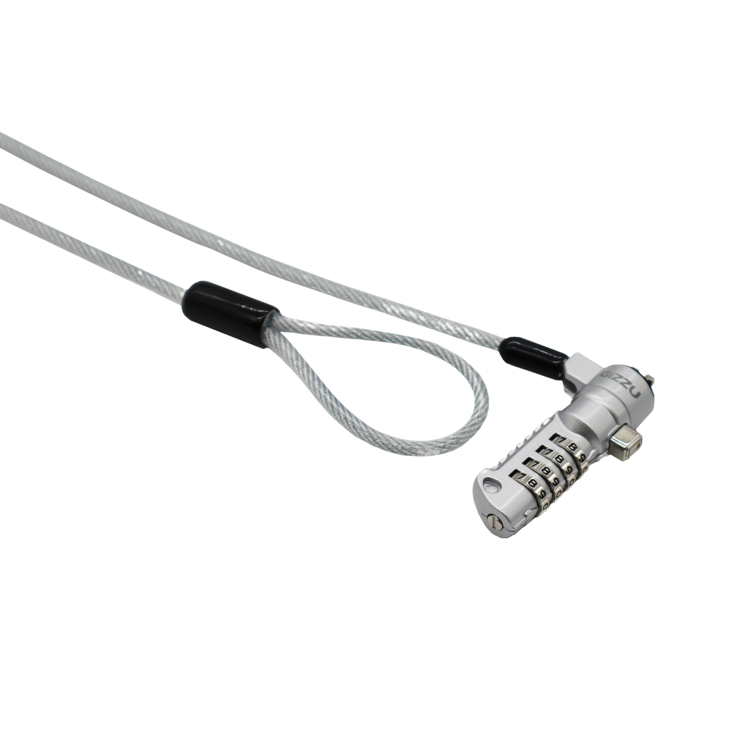Gizzu Secure Wedge Code Cable Lock 1.8m (GSCWC) – product image