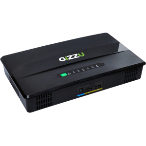 GIZZU 60W 65Wh 17600mAh Mini POE DC UPS Lithium - Black (GUP60W) – product image