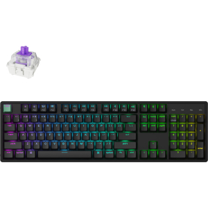 Keychron K10 HE 100% Hot-Swap Gateron Dbl-Rail Nebula Switch RGB Wireless Keyboard - Black (K10H-J1) – product image