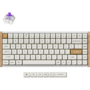 Keychron K2 HE Wireless Special Edition Magnetic Custom Keyboard | NEBULA Switch – White (K2H-Q1) – product image