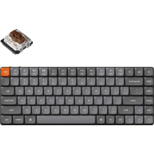 Keychron K3 Max QMK/VIA Wireless 75% Custom Mechanical Keyboard | BROWN Switches (K3M-H3) – product image
