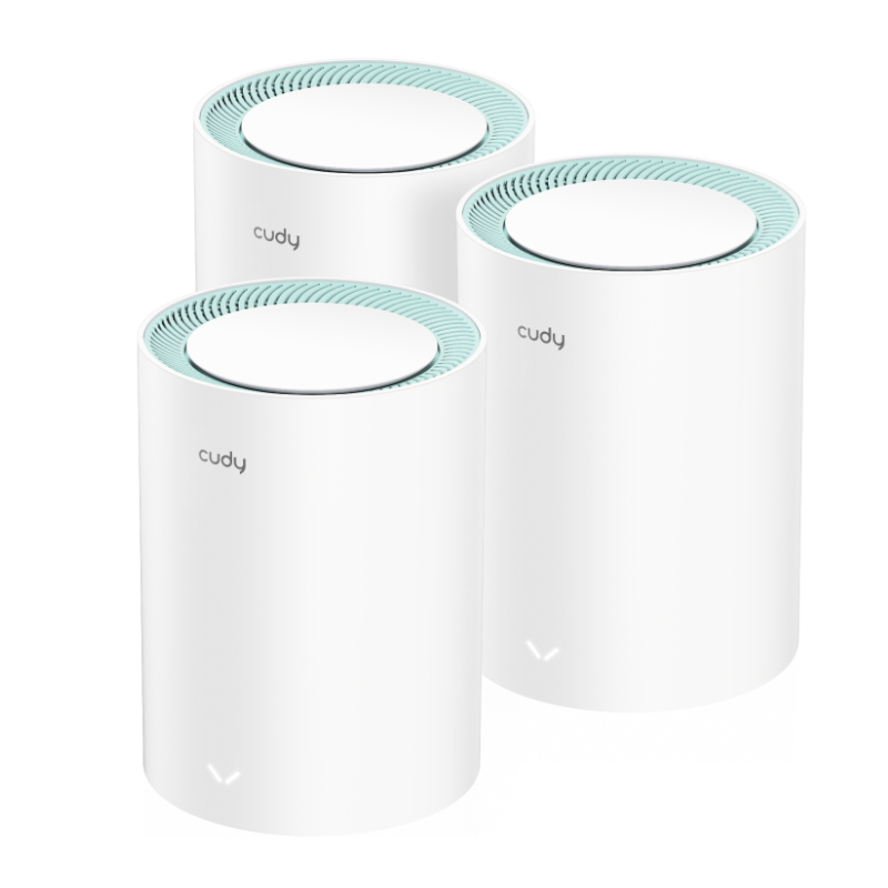 Cudy AC1200 Wi-Fi Mesh Kit 3 Pack With Gigabit (M1300 3PACK) – product image