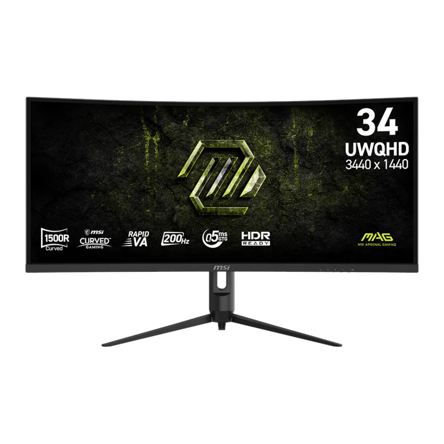 MSI MAG 342CQRF E20 34" UWQHD 200Hz VA Curved Gaming Monitor (MAG 342CQRF E20) – product image