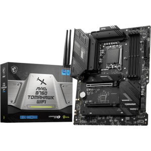 MSI MAG B760 TOMAHAWK WIFI DDR5 Intel LGA1700 ATX Gaming Motherboard (MAGB760TOMAHAWKWIFI) – product image